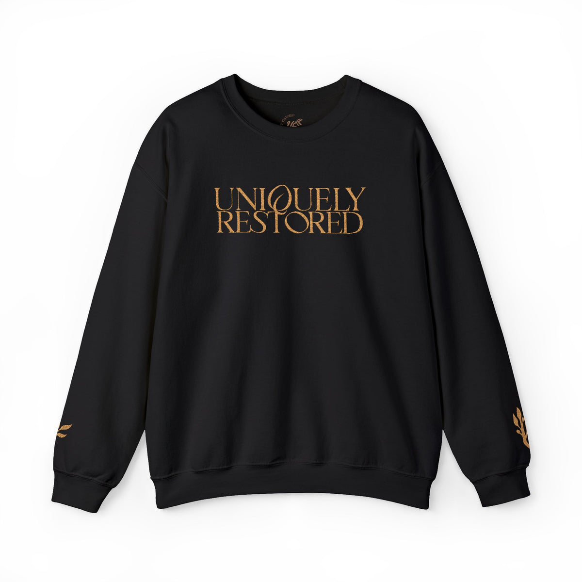 Fall Themed Uniquely Restored Crewneck Sweatshirt