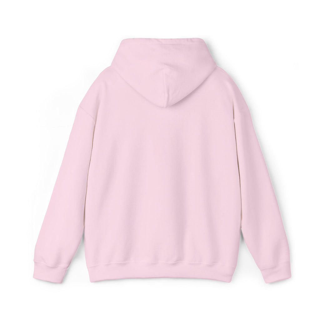 Brown Monologo Hoodie (Cream & Pink)
