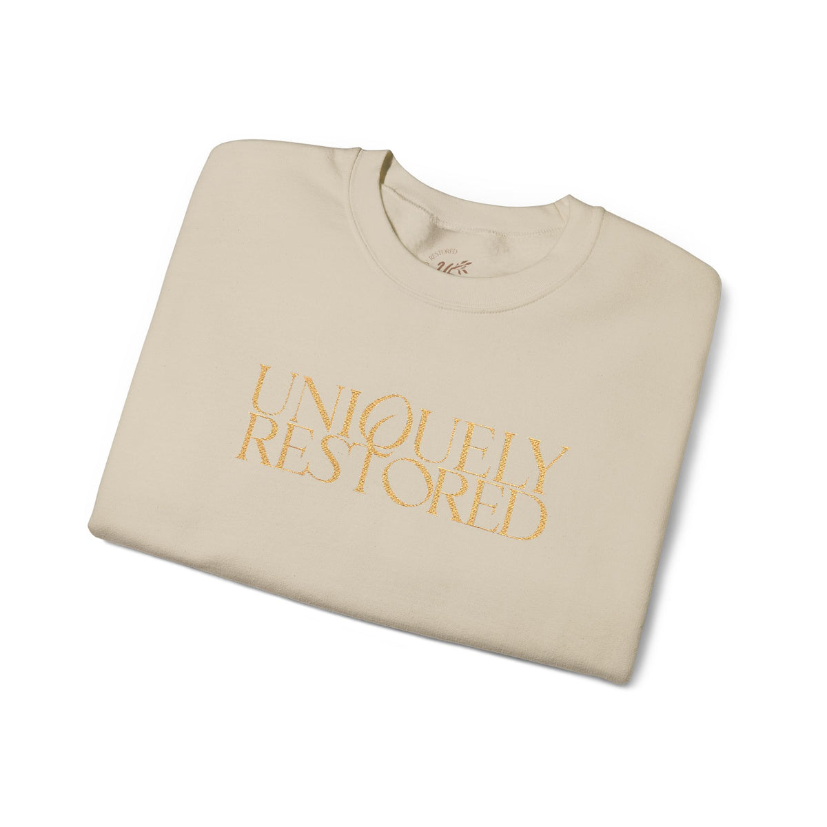 Fall Themed Uniquely Restored Crewneck Sweatshirt