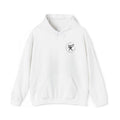 Black Embroidered Logo Hoodie — Classic Neutral Pullover (Various Colors)