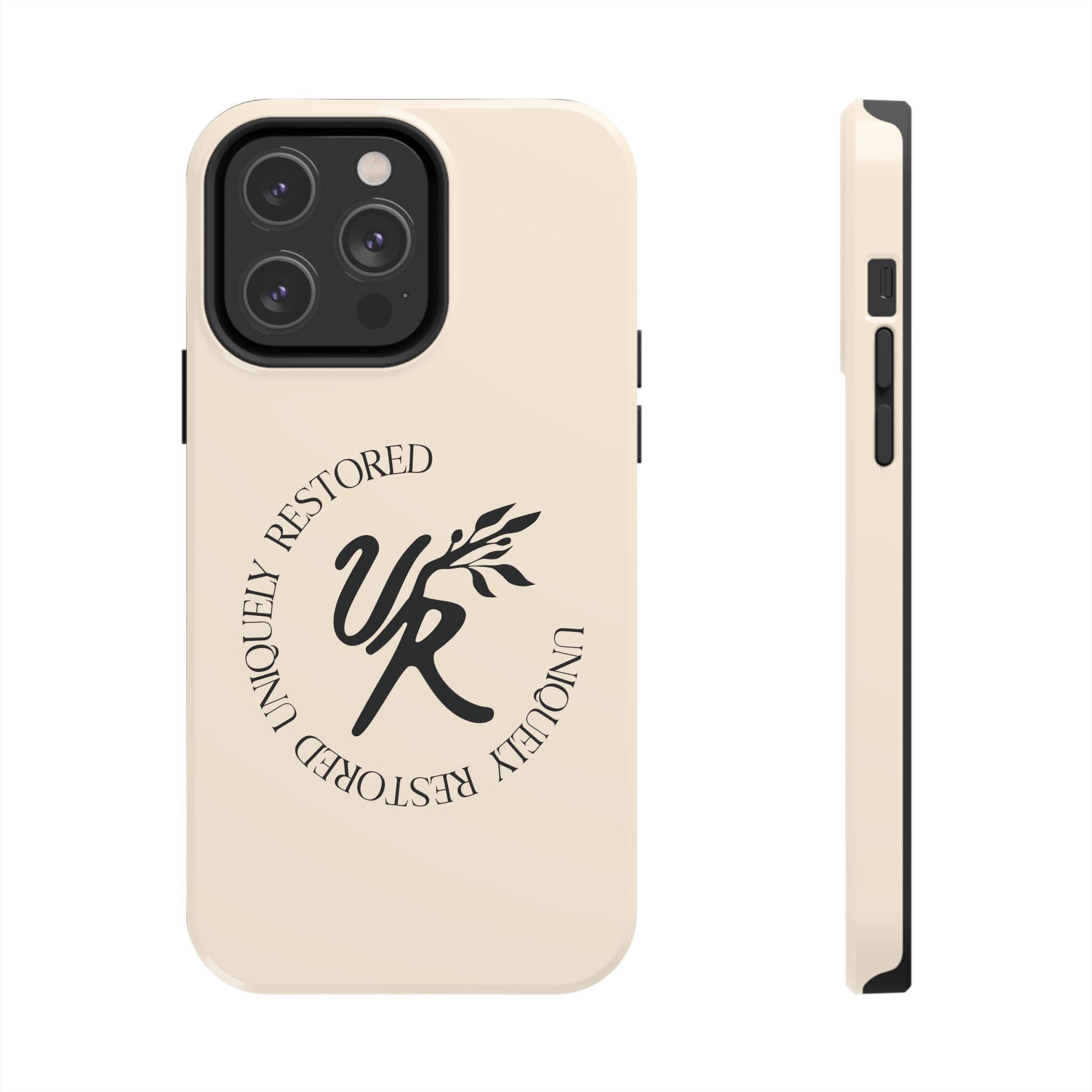 UR Cream Protective Phone Case - Various iPhone models (11-17)