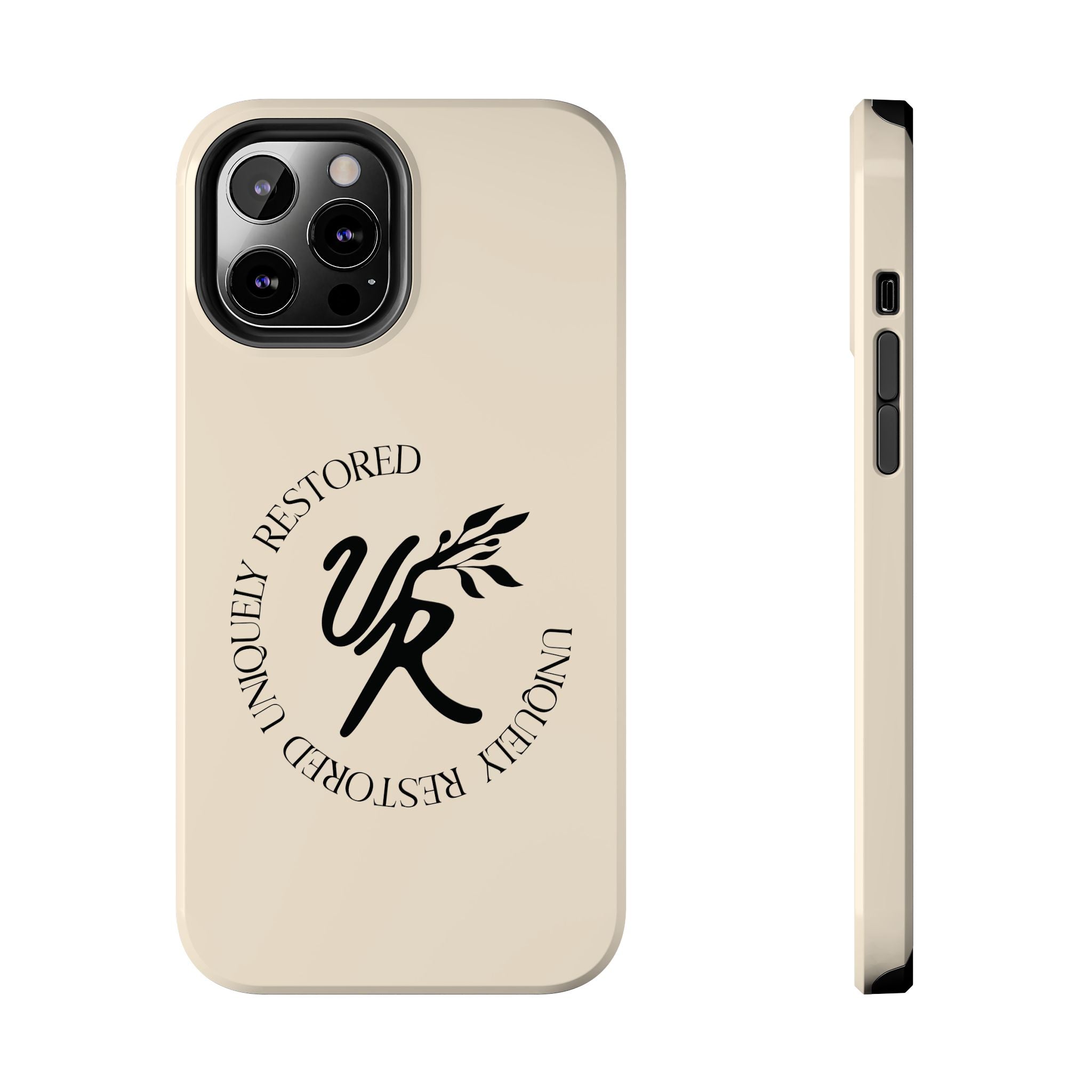UR Cream Protective Phone Case - Various iPhone models (11-17)