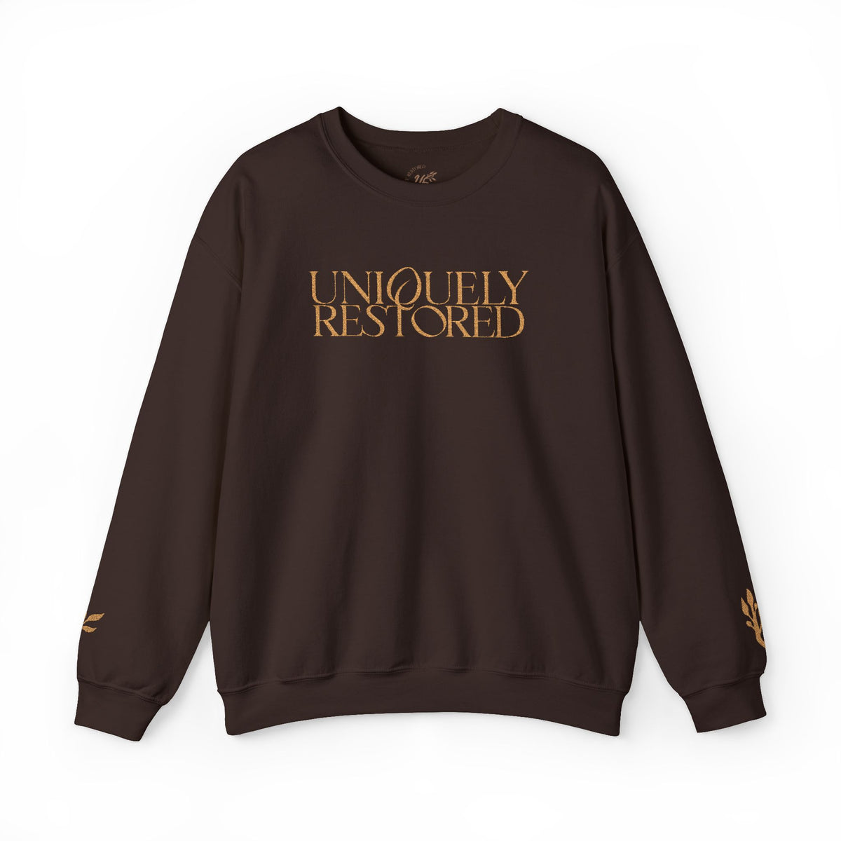 Fall Themed Uniquely Restored Crewneck Sweatshirt