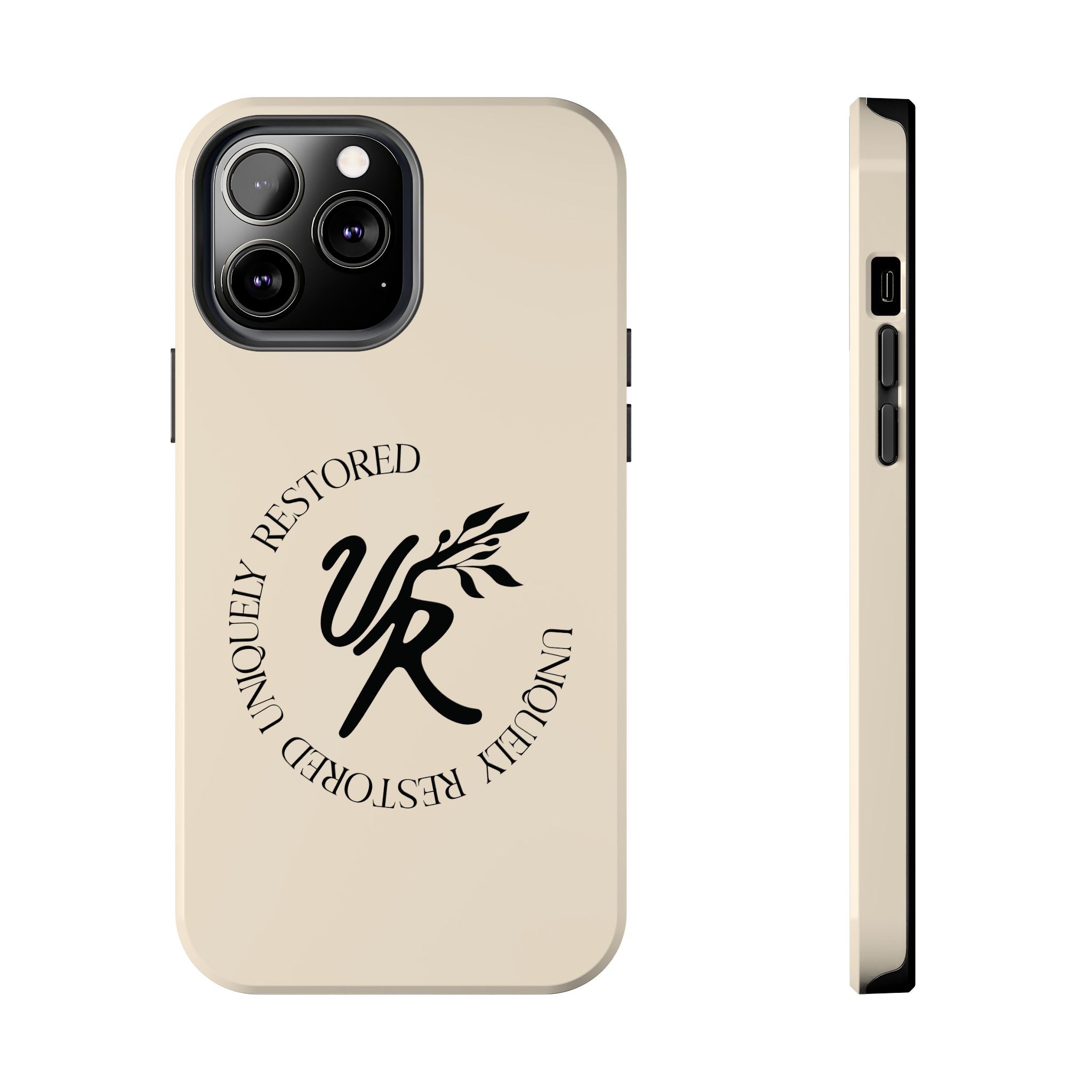UR Cream Protective Phone Case - Various iPhone models (11-17)