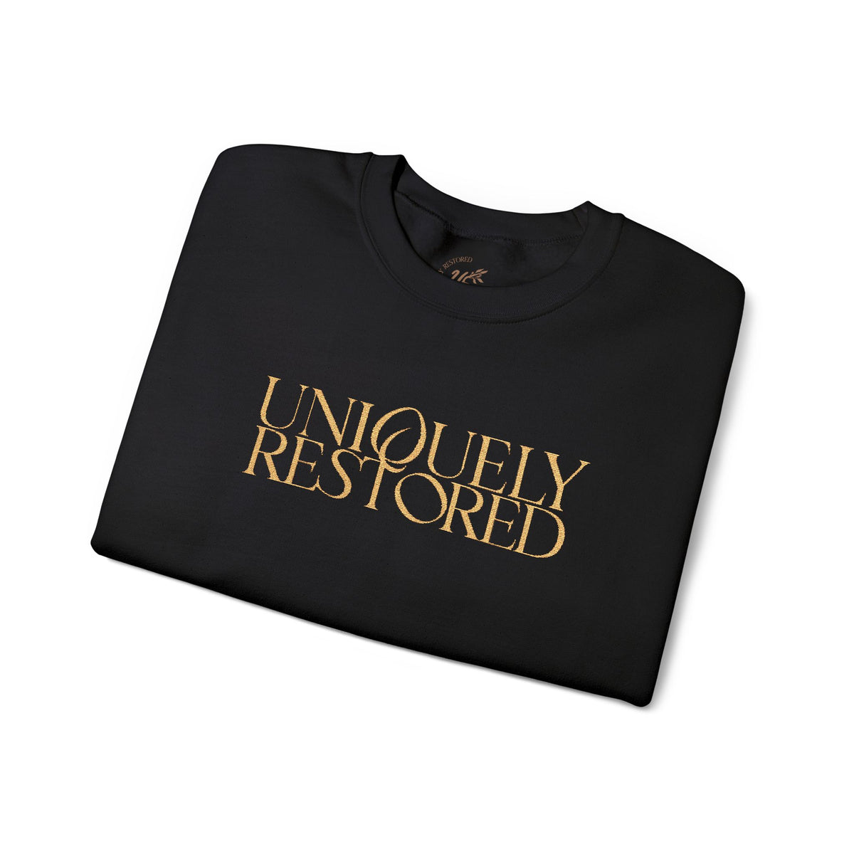 Fall Themed Uniquely Restored Crewneck Sweatshirt
